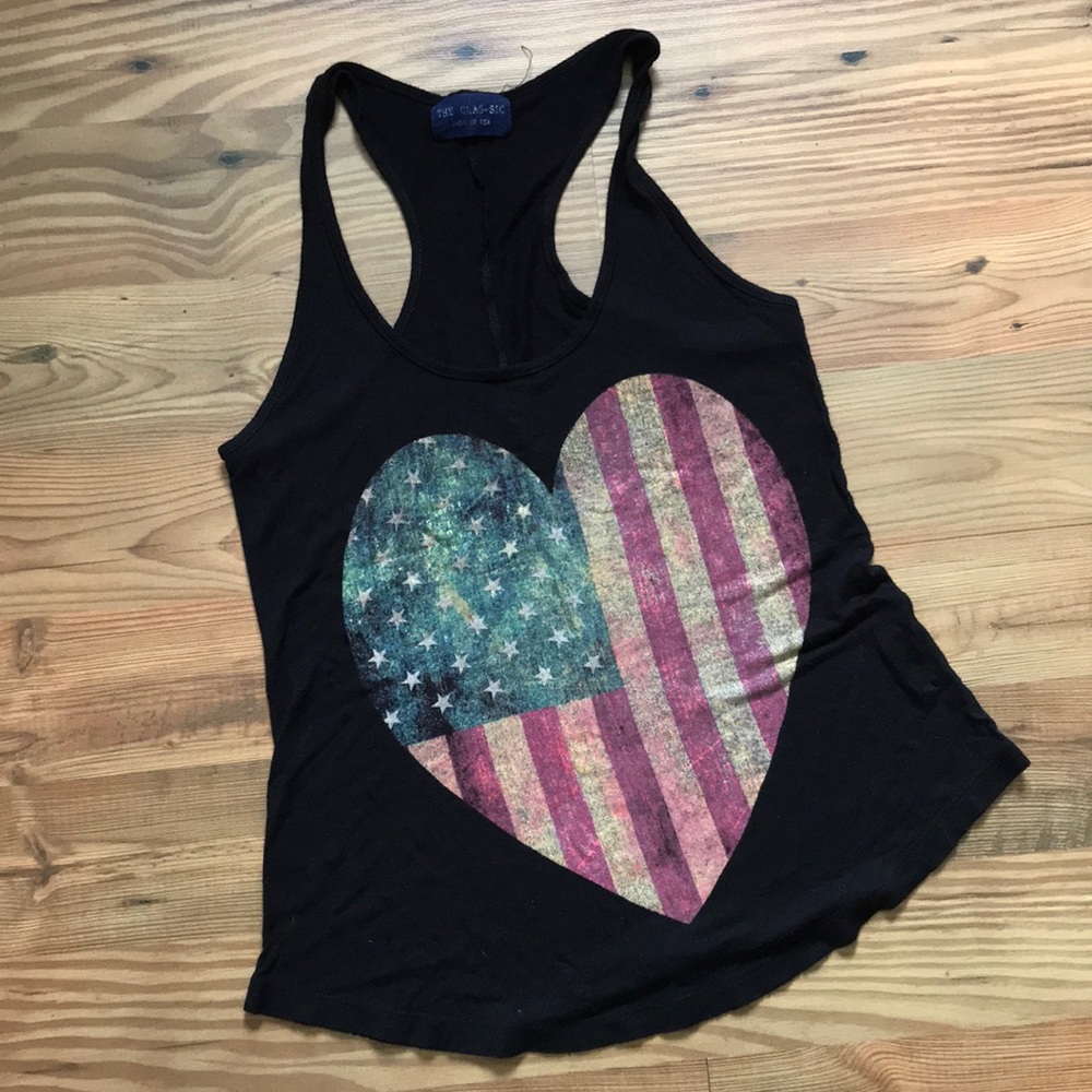American Cropped Tank